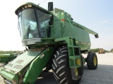 4866 9600 JOHN DEERE COMBINE 4WD C/A 5859/4269 HOURS
