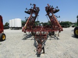 4871 4800 CASE IH WING FOLD VIBRASHANK CULT W/HARROWS S/N:0055150