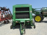 4873 568 JOHN DEERE ROUND BALER W/PTO & MON 540 S/N:1E00568XCCC388775