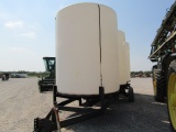 4877 3 2800 GALLON NURSE TANKS ON TRAILER