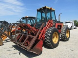 4889 256 VERSATILE C/A 4WD BI-DIRECTIONAL W/540 & 1000 PTO W/FORKS & GRAPPLE BUCKET 5304 HRS 16.9X28