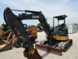 4911 50G JOHN DEERE 4 POST MINI EXCAVATOR W/16