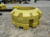 6-4923 SET OF #450 JOHN DEERE WHEEL WEIGHTS