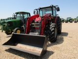 4934 5711 MASSEY FERGUSON DYNA-4 C/A MFD W/FL3819 MASSEY FERGUSON LOADER 300 HOURS