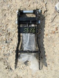 9895 MIVA EXCAVATOR HYD THUMB CLIP S/N:B21278