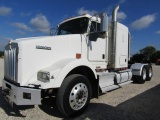 9917 2008 KENWORTH T800 SEMIT TRUCK W/TITLE