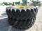2474 JOHN DEERE 10 BOLT DUALS W/HUBS