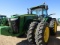 4943 8320R JOHN DEERE C/A E-23 MFD PS 3802HRS 1500 FRONT END 480/80R50/DUALS 420/85R34 FRONT DUAL...
