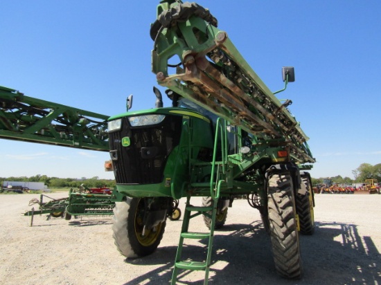 4888 R4038 JOHN DEERE SELF PROPELLED SPRAYER C/A 380/90R46 6876HRS 120' BOOM 2014 MODEL 6876 S/N:...