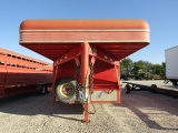 1063 DONAHUE 7'X24' G/N LIVE STOCK TRAILER NO TITLE