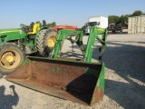 1093 563 JOHN DEERE LOADER W/BRACKETS
