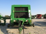 1094 569 JOHN DEERE MEGA WIDE PLUS ROUND BALER W/1000 PTO & MONITOR 12,435 BALES
