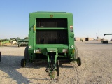 1097 568 JOHN DEERE MEGA WIDE PLUS ROUND BALER W/541 PTO & MONITOR 14,547 HOURS