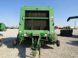 1107 568 JOHN DEERE MEGA WIDE ROUND BALER W/1000 PTO 27,697 BALES