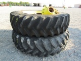 1113 18.4R42 10 BOLT DUALS W/HUBS
