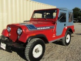 2511 1976 JEEP RENEGADE LEVIS CJ-5 8765 MILES
