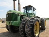 4886 8640 JOHN DEERE C/A 4WD QR 18.4X38 10053HRS 1981 MODEL 10053 S/N:8640H006819RW
