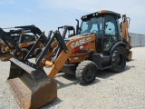 4895 580 SUPER N CASE C/A 4WD BACKHOE 19.5X24 1129HRS 2021 MODEL
