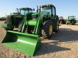 4903 7330 JOHN DEERE PREMIUM C/A MFD W/740 JD LOADER 480/80R42 2008 MODEL 4821 HRS