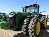 4943 8320R JOHN DEERE C/A E-23 MFD PS 3802HRS 1500 FRONT END 480/80R50/DUALS 420/85R34 FRONT DUAL...