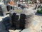 1654 12 CATERPILLAR WHEEL WEIGHTS