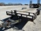 3199 20' BUMPER PULL TRAILER W/2 RAMPS W/TITLE 2007 MODEL S/N:031513