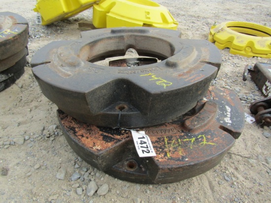 1472 1 SET 550LB C-IH WHEEL WEIGHTS