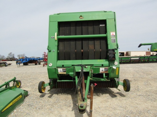 3254 567 JOHN DEERE ROUND BALER W/PTO & MONITOR