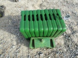 1550 10 JOHN DEERE FRONT WEIGHTS