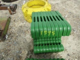 1575 10 FRONT JOHN DEERE WEIGHTS