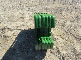 1637 6 FRONT JOHN DEERE WEIGHTS