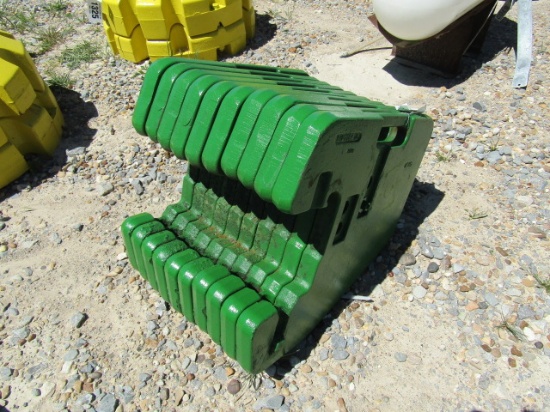 1378 10 FRONT JOHN DEERE WEIGHTS