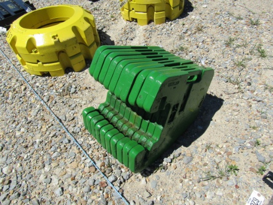 1379 10 FRONT JOHN DEERE WEIGHTS