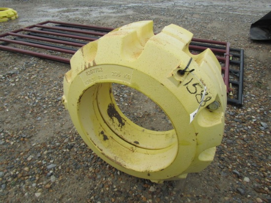 1588 450 JOHN DEERE WHEEL WEIGHTS (OFF 9330 JD)