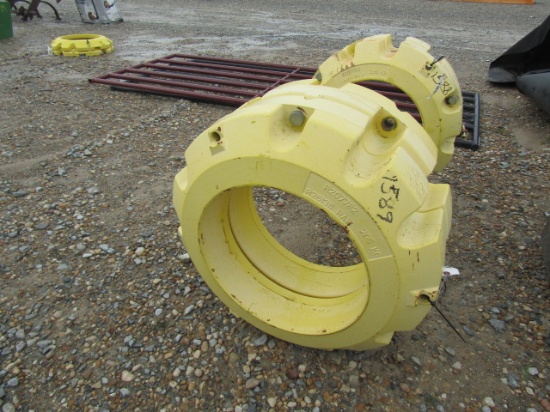 1589 450 JOHN DEERE WHEEL WEIGHTS (OFF 9330 JD)
