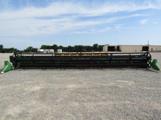 1534 635F JOHN DEERE GRAIN HEADER 2010 MODEL S/N:1H00635FVA0740261