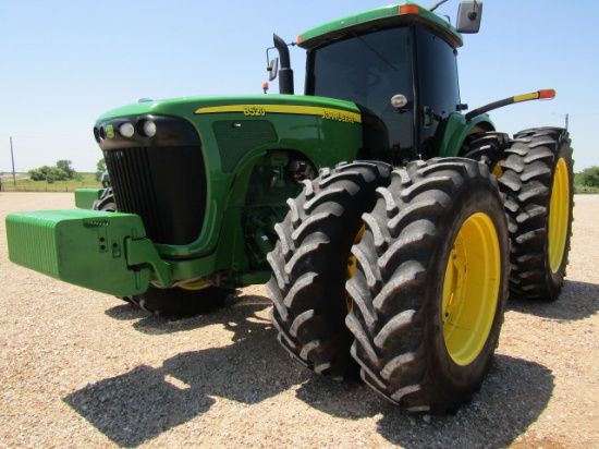 1630 8520 JOHN DEERE C/A MFD PS W/ILS 2003 MODEL480/80R50 DUALS 420/85R34 FRONT DUALS 12284 HOURS 12