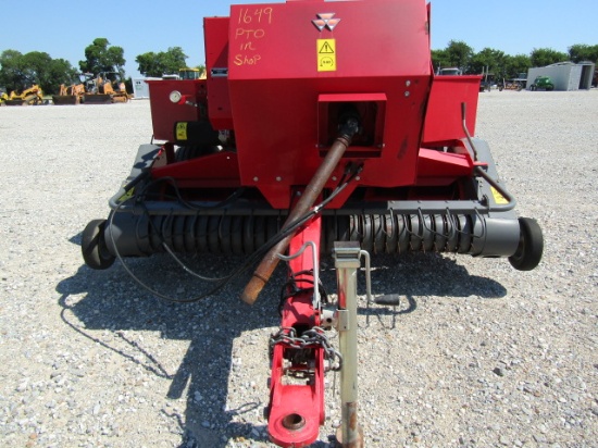 1649 1840 MASSEY FERGUSON HESSTON INLINE SQUARE BALER W/540 PTO S/N:AGCM18400GHBS3215