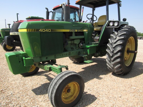 1707 4040 JOHN DEERE 4 POST 2WD QR 18.4X38 6250HRS 1982 MODEL 6250 S/N:4040H011564RM