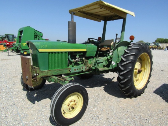 1708 1020 JOHN DEERE 2 POST 2WD 2596HRS 1966 MODEL