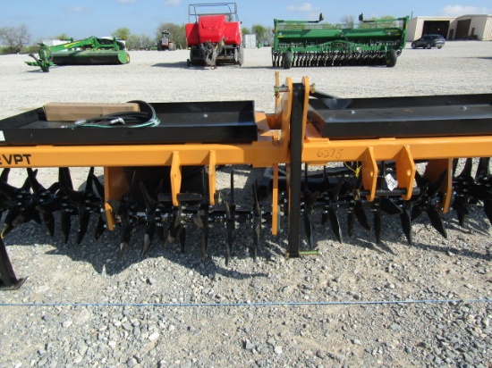 6275 INDUSTRIAS AMERICA 12VPT PASTURE AERATOR 4 TIRES/RIMS 1 CYL & HOSE S/N:12VPT202540470