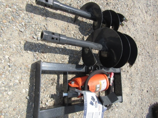7891 WOLVERINE HYD AUGER W/ 2 BITS
