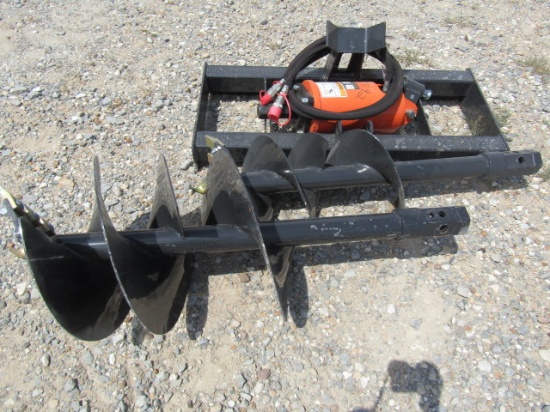 7892 WOLVERINE HYD AUGER W/ 2 BITS