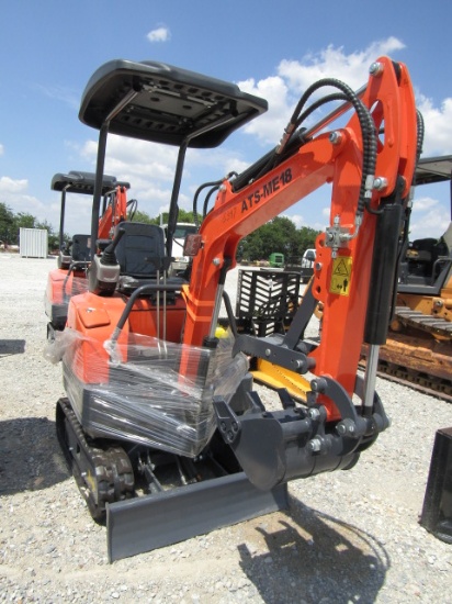8347 Ats-Me18 Mini Excavator S/N:A2512256636