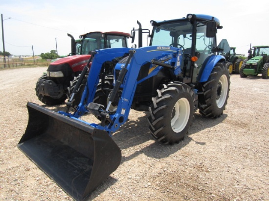 8547 120 WORKMASTER NEW HOLLAND C/A MFD W/632TL NEW HOLLAND LOADER 2018 MODEL 1753 HOURS