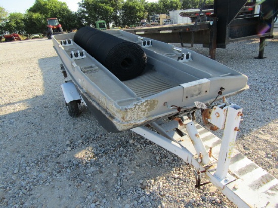 8561 10' Boat W/Trailer