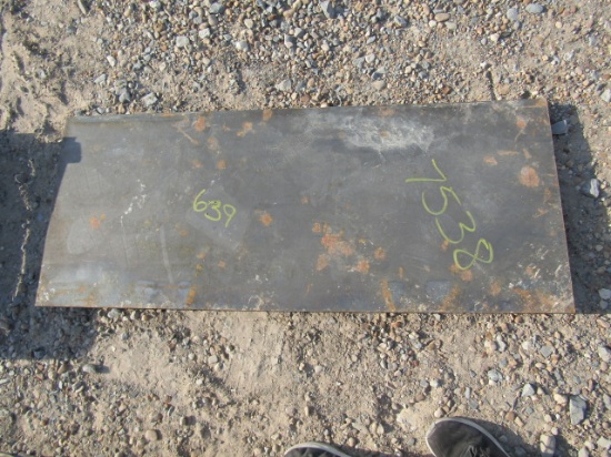 7538 Weld On Skid Steer Plate