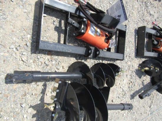 7886 WOLVERINE HYD AUGER W/ 2 BITS