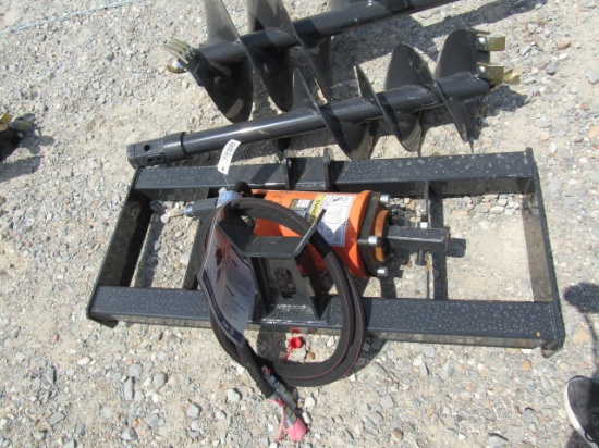 7888 WOLVERINE HYD AUGER W/ 2 BITS S/N:ZW-01134
