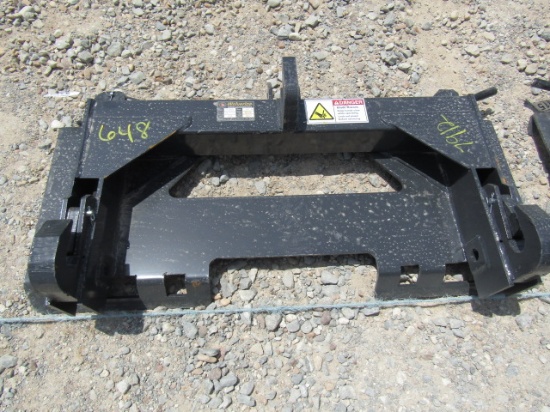 7912 WOLVERINE SKID STEER QUICK HITCH 3PT